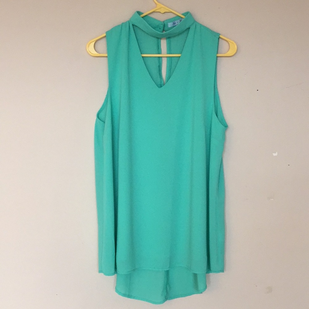Seafoam Green top